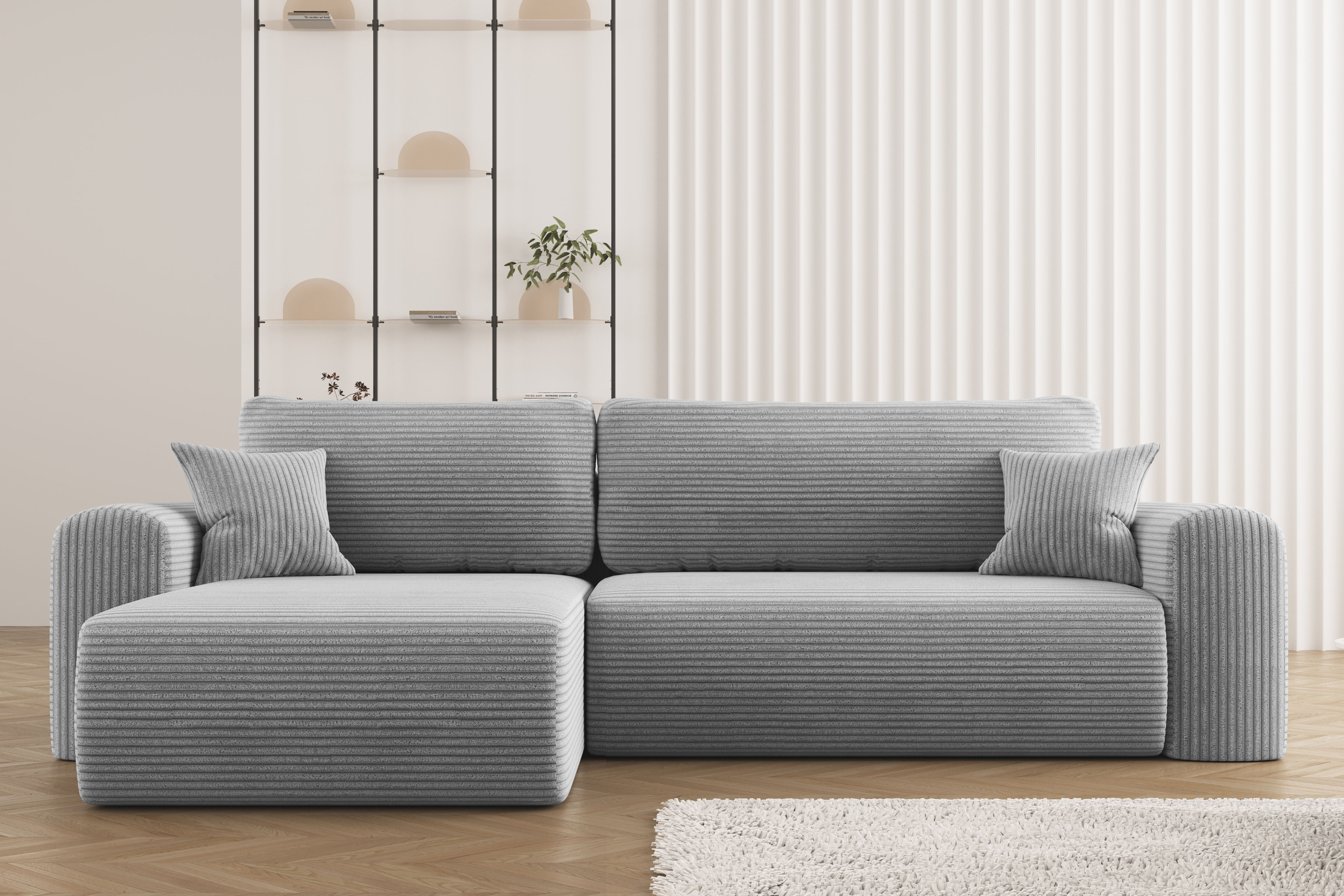 Capri L Ecksofa Poso Stoff 110